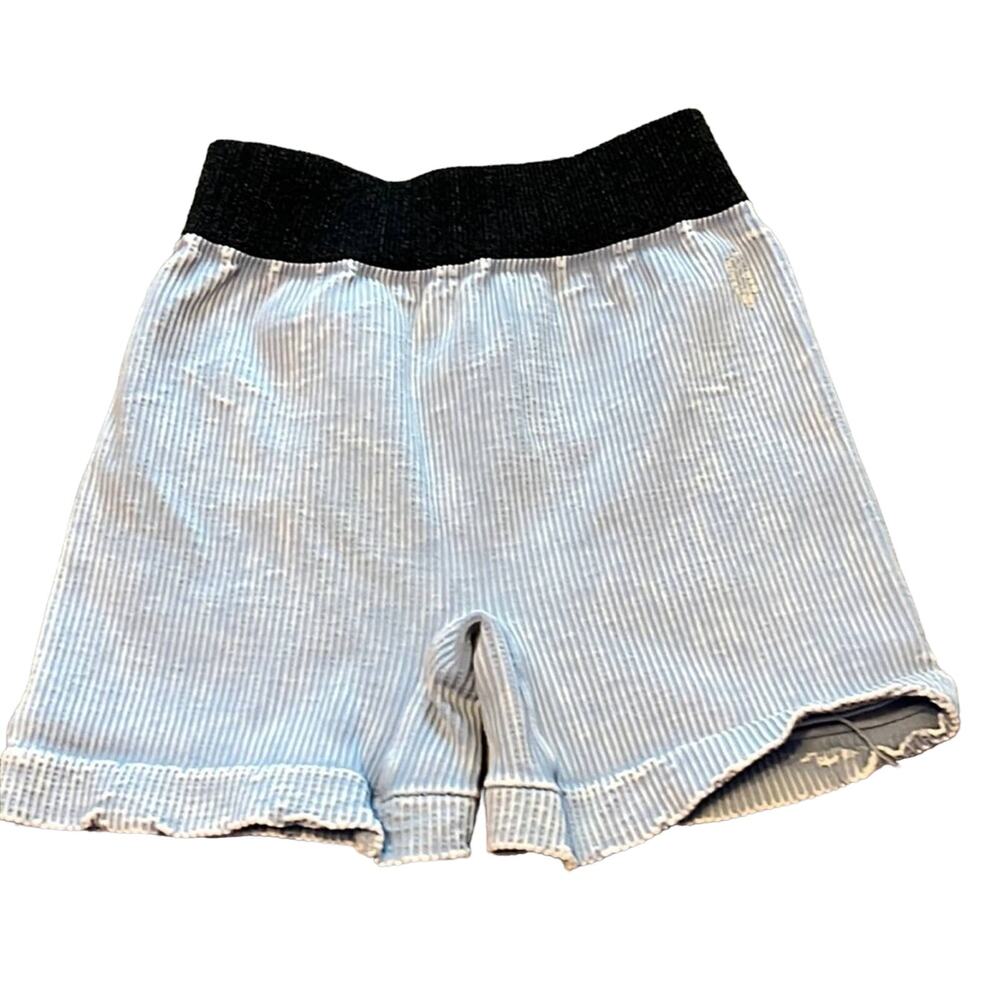 Free People Movement Seamless Shorts Vintage Clear Skies Color - XS